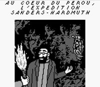 une photo d'Ã©cran de Tintin - Le Temple du Soleil sur Nintendo Game Boy